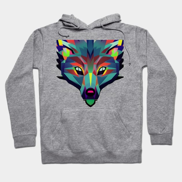 wolf Hoodie by mdr design